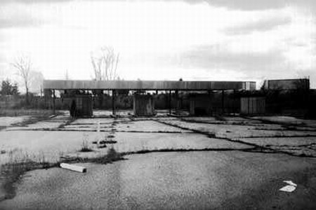 Cascade Drive-In Theatre - Lanes And Ticket Booths - Photo From Jeff Raterink